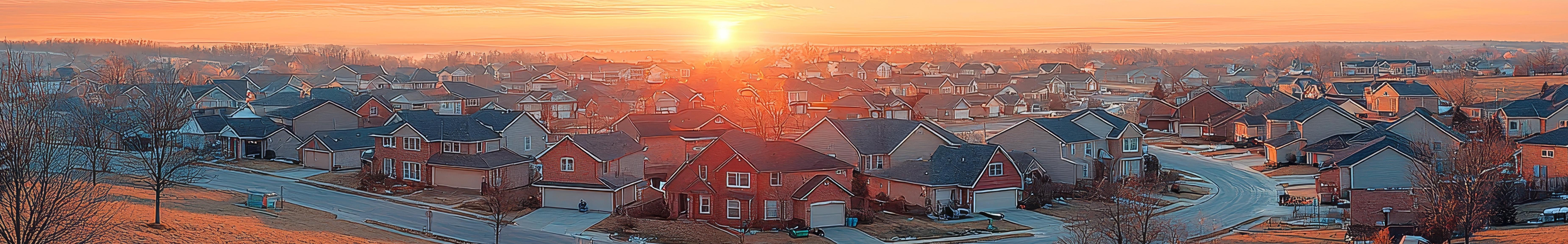 suburban neighborhood 