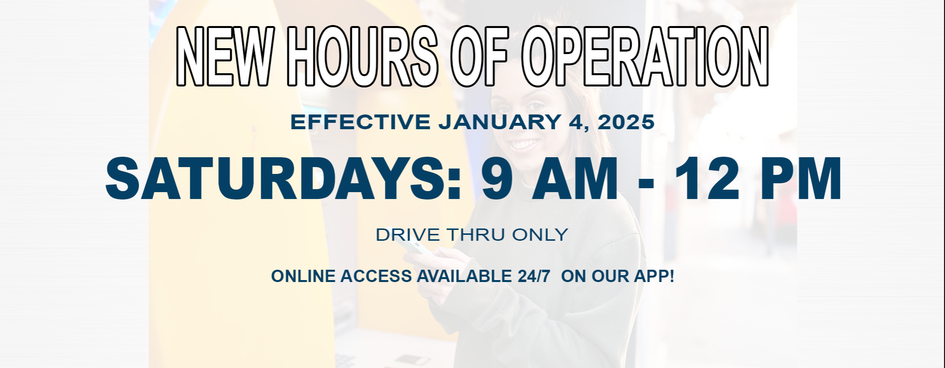 NEW HOURS